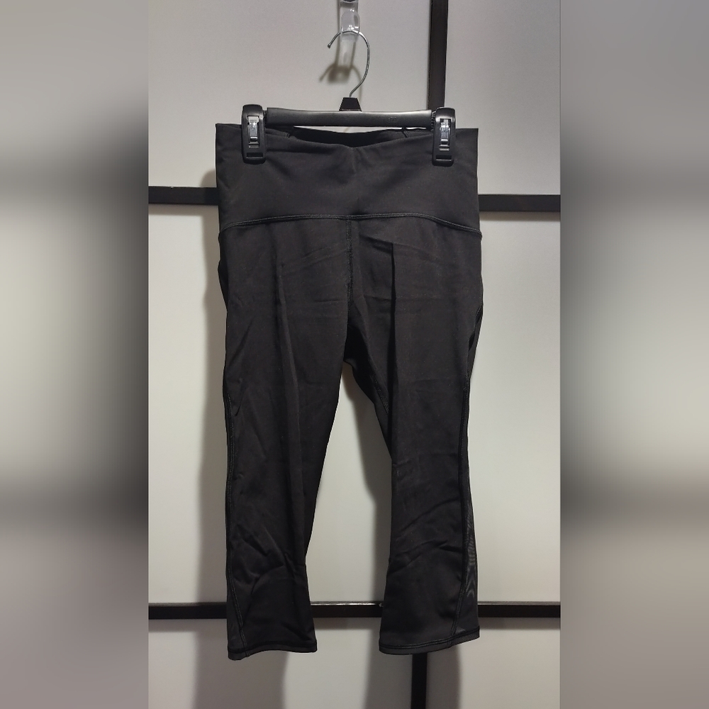 Lululemon cropped mesh leggings